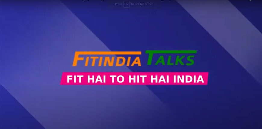 Fit India Talks with Ashwini Ponnappa - Arjuna Awardee Badminton player